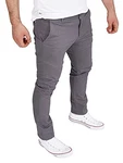 WOTEGA Herren Stoffhose Chino Style Glenn Grau