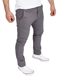 WOTEGA Herrenhosen Business Hose Jogger Chino Glenn, Grau (Iron Gate 193910), W32/L32