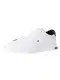Tommy Hilfiger Herren Sneakers Essential Leather Detail Vulc, Weiß (White), 43