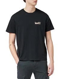 Herren Ss Relaxed Fit Tee T-Shirt, Poster INTL Caviar G, M