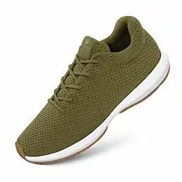 Wood Sneaker Men - Atmungsaktive Herren Freizeit Sneaker, Lyocell Turnschuhe, Männer Schuhe aus Eukalyptus-Faser, Leichte Sportschuhe