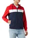 JACK & JONES Herren Jjerush Blocking Hood Bomber Jacke, True Red, M EU