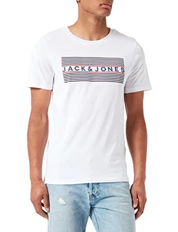 JACK & JONES Herren Logo Tee SS O-Neck 5er-Pack JACK & JONES Herren Logo Tee SS O-Neck 5er-Pack