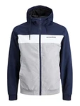 JACK & JONES JJERUSH Hood Bomber NOOS 12200208 Navy (12200208)