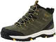Skechers Men's Relment Pelmo Chukka Waterproof Boot Olive/Black 10
