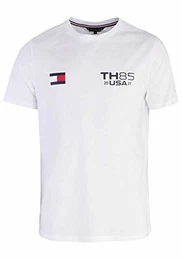 TH Kurzarm T-Shirt mit Rundhalsausschnitt Artikel UM0UM02107 T-Shirt mit Rundhalsausschnitt, YBR White/Bianco, M