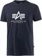 ALPHA INDUSTRIES Basic Logo T-Shirt (M, rep.Blue)