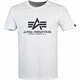 ALPHA INDUSTRIES Basic Logo T-Shirt (M, White)