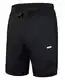 IMAKO Kurze Hose Herren I Herren Shorts I Bermuda Shorts Herren mit Seitentaschen - Tunnelzug I Herren Shorts für Heim und Freizeit Schwarz Gr. M