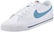 Nike Herren Court Legacy Gymnastikschuh, White Cerulean Gum Light Brown, 43 EU