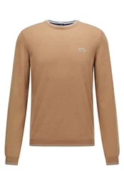 Herren Ritom S22 Pullover aus Bio-Baumwolle mit geschwungenem Logo und Kontrast-Details