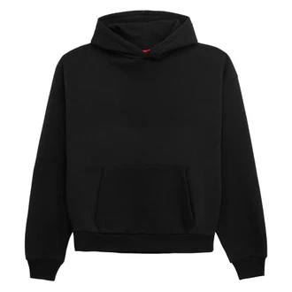 Prohibited Blanks einfarbiger Basic Oversized Hoodie Premium Herren & Damen Kapuzenpullover (Unisex)