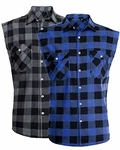 J.Ver Herren Ärmellose Hemden Regular Fit Schwarz
