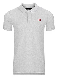 Herren Poloshirt RIVJohn Basic Kurzarm Shirt Regular Fit Polohemd Kragen Baumwolle Einfarbig Knopfleiste Sommer Grau S M L XL XXL 3XL 4XL 5XL, Größe:M, Farbe:Pastel Grey (23100)