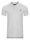 riverso Herren Poloshirt RIVJohn Basic Kurzarm Shirt Regular Fit Polohemd Kragen Baumwolle Einfarbig Knopfleiste Sommer Grau S M L XL XXL 3XL 4XL 5XL, Größe:M, Farbe:Pastel Grey (23100)