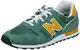 New Balance Herren Sneakers, Green, 43 EU New Balance Herren Sneakers, Green, 43 EU