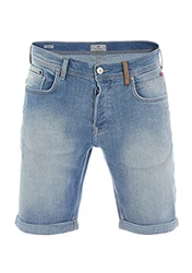 LTB Herren Jeans Bermuda Slim Fit Corvin Shorts Blau/Dunkelblau/Schwarz (50721)