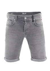 LTB Herren Jeans Bermuda Slim Fit Corvin Shorts Blau/Dunkelblau/Schwarz (51861)