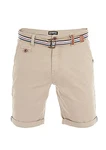 riverso Herren Chino Shorts RIVKlaas Regular Fit Gürtel Bermuda Kurze Hose (19400) Middle Beige riverso Herren Chino Shorts RIVKlaas Regular Fit Gürtel Bermuda Kurze Hose (19400) Middle Beige