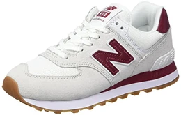 Herren NB 574 Sneakers, Weiß (White TE2), 43 EU