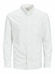 Jack & Jones Langarmhemd Style BROOK OXFORD Weiß