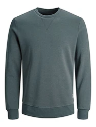 JACK & JONES Herren JJEBASIC Sweat Crew Neck NOOS 12181903 Dark Slate (12181903)