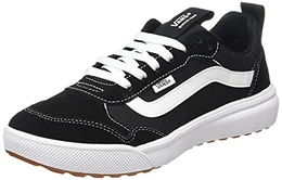 Herren Range EXP Sneaker, Veloursleder-Leinwand schwarz weiß, 43 EU