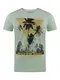 riverso Herren T-Shirt RIVLukas Fotodruck Rundhals O-Neck Kurzarm Shirt Regular Baumwolle Grün Blau Weiß Grau Gelb Türkis S M L XL XXL 3XL 4XL 5XL, Größe:M, Farbe:Grün Palme (AJD)