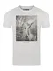 riverso Herren T-Shirt RIVCharly Fotodruck Rundhals Kurzarm Tee Shirt Regular Baumwolle Tierdruck Weiß M, Größe:M, Farbe:Weiß (AJD)