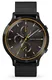 Lilienthal Berlin, Chronograph Black Orange mit Armband Mesh Black