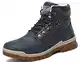 ARRIGO BELLO Winterstiefel Herren Winterschuhe Gefüttert Rutschfeste Warm Stiefel Gemütlich Trekking Wanderschuhe Boots 41-46EU (A-Blau, Größe 43)