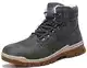ARRIGO BELLO Winterstiefel Herren Winterschuhe Gefüttert Rutschfeste Warm Stiefel Gemütlich Trekking Wanderschuhe Boots 41-46EU (A-Grau, Größe 43)
