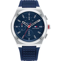 Herren Analog Quarz Uhr mit Silikon Armband 1791899