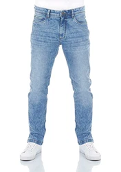 Riverso Herren Jeans Hose RIVChris Straight Fit Jeanshose Light Blue Denim