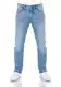 riverso Herren Jeans Hose RIVChris Straight Fit Jeanshose Baumwolle Denim Stretch Blau w32, Farbe:Light Blue Denim (19200), Größe:32W/32L