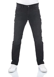 Riverso Herren Jeans Hose RIVChris Straight Fit Jeanshose Schwarz (24000)
