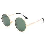 Pro Acme Retro Kleine Runde Polarisierte Sonnenbrille für Männer Frauen Gold