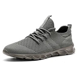 Herren Sneaker Walkingschuhe Atmungsaktiv Straßenlaufschuhe Leicht Freizeit Sportschuhe für Hallen Outdoor Jogging Workout Fitness Tennisschuhe Mode