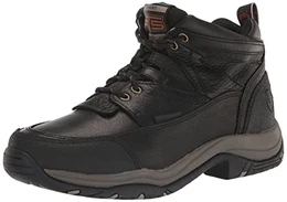 Herren wasserdichte Stiefel für Gelände Westernstiefel, Schwarz, 41.5 EU