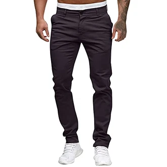 BIBOKAOKE Herren Freizeithose Slim Fit Business Hosen BIBOKAOKE Herren Freizeithose Slim Fit Business Hosen