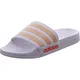 adidas Damen Adilette Shower Flipflop, Mehrfarbig (Ftwbla Rubhal Rojsol), 43 1/3 EU