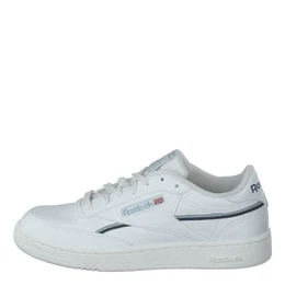 Herren Club C 85 Vegan Sneaker, Chalk/Gable Grey/Vector Navy, 34 EU