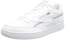 Reebok Herren Club C 85 VEGAN Sneaker FTWR White/Pure Grey 2/Pure Grey 4