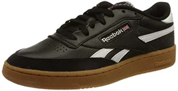 Herren Club C Revenge Sneakers, Black/White/Black, 43 EU