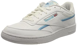Herren Club C 85 VEGAN Sneaker, FTWR White/digital Blue/Essential Blue, 43 EU