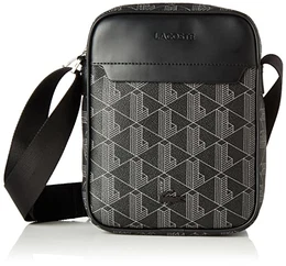 Herren NH3653LX Crossover-Tasche, Allover Monogram Noir Gri, Einheitsgröße