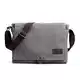 LOSMILE Schultertasche Herren,Canvas Messenger Bags Einfache. (Grau)