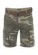 riverso Herren Cargo Shorts RIVJakob Kurze Hose Regular Bermuda 100% Baumwolle Mit Gürtel Camouflage w32, Größe:W 32, Farbe:Camouflage Olive (12000)