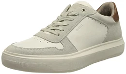 Herren U DEIVEN Sneaker, Off White/White, 43 EU