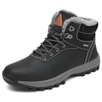 Mishansha Winterschuhe Herren Winterstiefel Damen Wanderschuhe Outdoor Winter Boots Rutschfest Schneestiefel Kohlenstoff